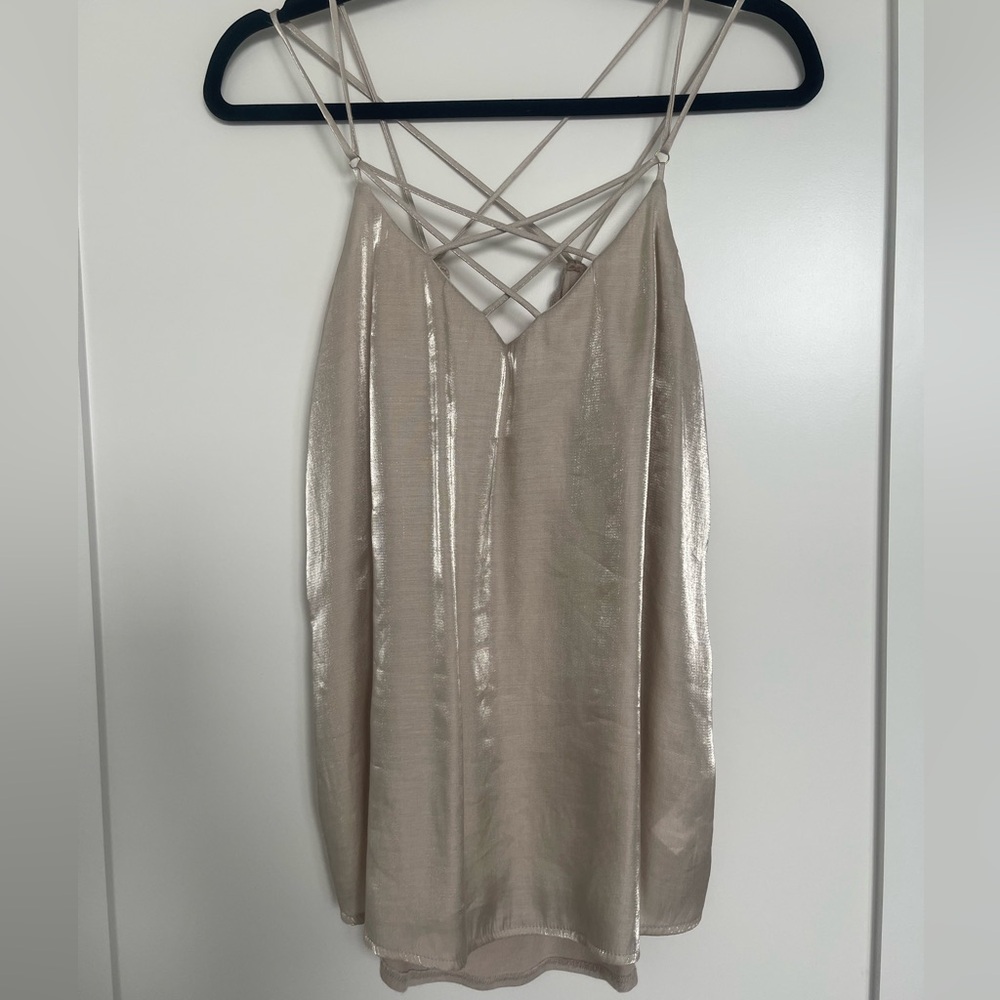 Maurice’s v-neck strappy tank top